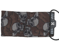 HK Army Barrel Condom - Hostilewear Skulls Brown