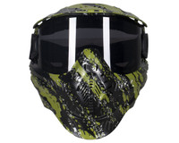 HK Army HSTL Thermal Paintball Mask - Fracture Black/Olive