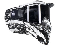 HK Army HSTL Thermal Paintball Mask - Fracture Black/White