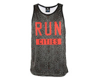 HK Army Mr. H Terrain Orange Dri Fit Tank Top