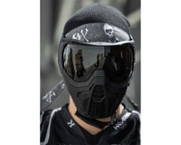 HK Army SLR Paintball Mask - Midnight (Black/Black w/ Smoke Lens)