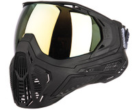 HK Army SLR Paintball Mask - ( Black/Black w/ Prestige Lens )
