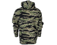 HK Army Pull Over Hooded Sweatshirt - Skull - Tiger Stripe