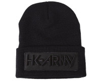 HK Army Beanie - Blackout - Black/Black