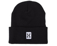 HK Army Beanie - Blackout - Black/Black