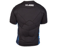 HK Army Crash Padded Chest Protection - Black/Blue