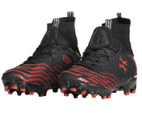 HK Army Diggerz LT Low Top Cleats - Black/Red