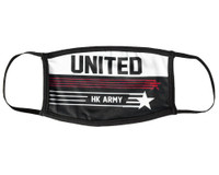 HK Army Anti-Dust Protective Face Coverings - United/USA Flags - Black