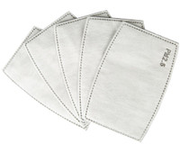 HK Army FLTRD Protective Face Coverings Replacement Filters (5 Pack)