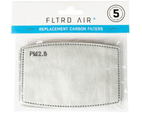 HK Army FLTRD Protective Face Coverings Replacement Filters (5 Pack)