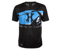 HK Army Fragment Blue Dri Fit T-Shirt