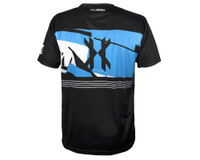 HK Army Fragment Blue Dri Fit T-Shirt