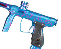 HK Army Electronic Shocker AMP Paintball Gun - Splash Arctic (Teal/Pink)