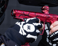 HK Army Electronic Shocker AMP Paintball Gun - Splash Fire (Red/Black)