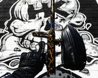 HK Army Electronic Shocker AMP Paintball Gun - Splash Prestige (Black/Gold)