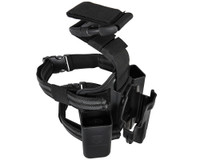 First Strike Compact Pistol Deluxe Drop Leg Rig w/ Holster - Black