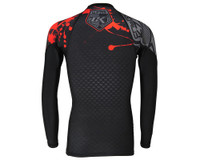Contract Killer Long Sleeve Stained Rashguard - Black