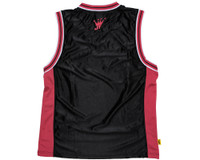 JT Tank Top Basketball Retro - Black/Red
