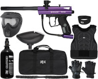 Kingman Spyder Victor Level 1 Protector Paintball Gun Kit