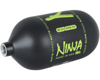 68/4500 with Flex Regulator Ninja SL2 Carbon Fiber Air Tank - Matte Black/Lime