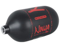 68/4500 with Ultralite Regulator Ninja SL2 Carbon Fiber Air Tank - Matte Black/Red