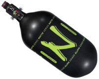 77/4500 with Ultralite Regulator Ninja SL2 Carbon Fiber Air Tank - Matte Black/Lime