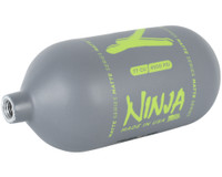 77/4500 with Ultralite Regulator Ninja SL2 Carbon Fiber Air Tank - Matte Gunsmoke/Lime