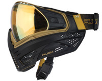 Push Unite Mask w/ Revo Lens & Carbon Fiber Case - Black/Gold