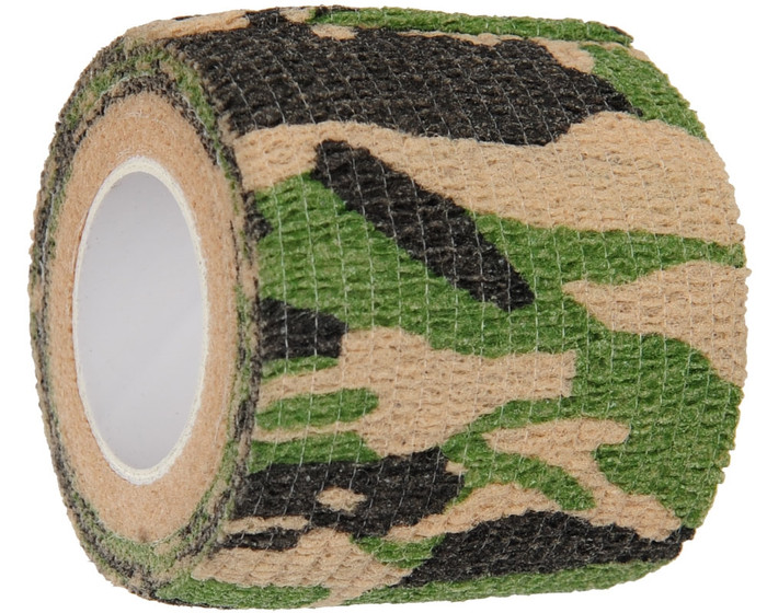 Warrior Paintball Cloth Grip Tape - Woodland Camo