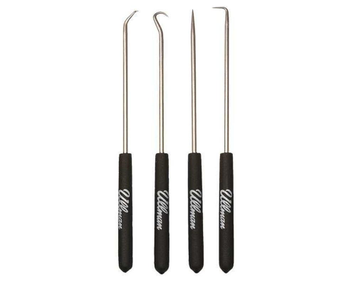 Ullman 4 Piece Pick & Hook Set w/ Plastic Grips