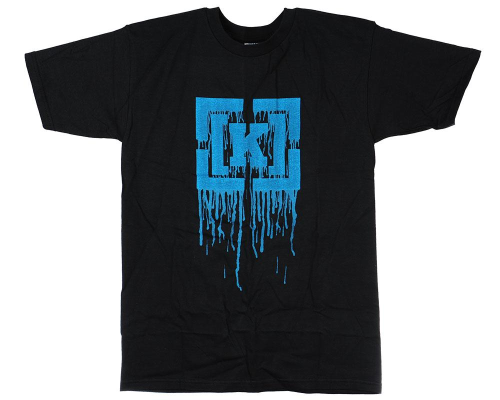 KR3W Drip S/S - Black/Turquoise - Men's T-Shirt