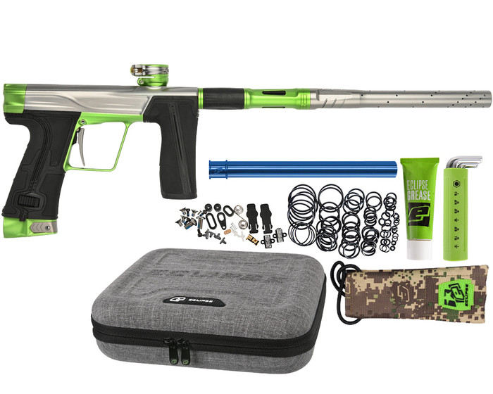 Planet Eclipse Geo R5 Paintball Gun - Titanium/Apple Green