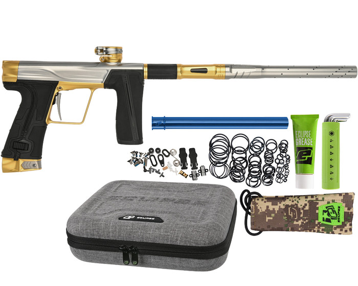 Planet Eclipse Geo R5 Paintball Gun - Spekta3 (Titanium/Gold)