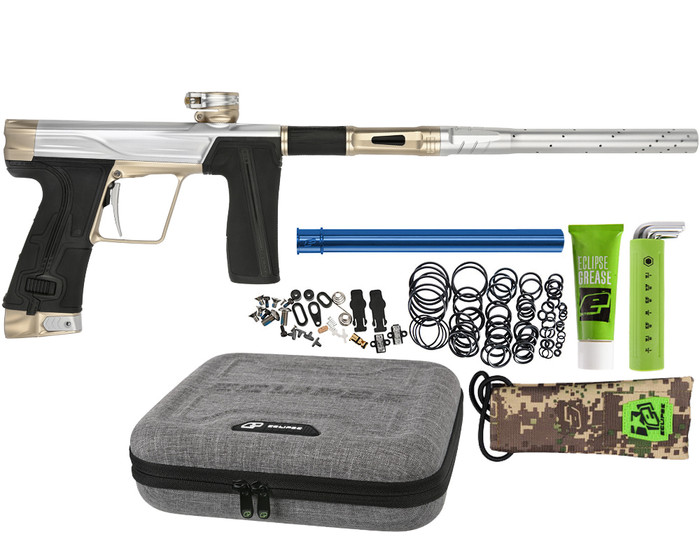 Planet Eclipse Geo R5 Paintball Gun - Silver/Sandstone