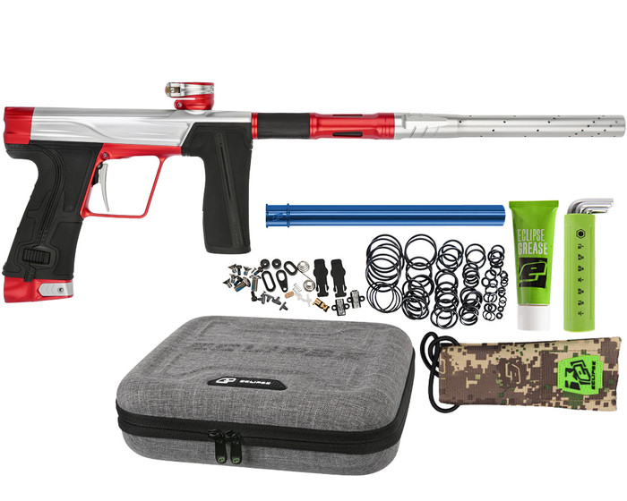 Planet Eclipse Geo R5 Paintball Gun - Silver/Red