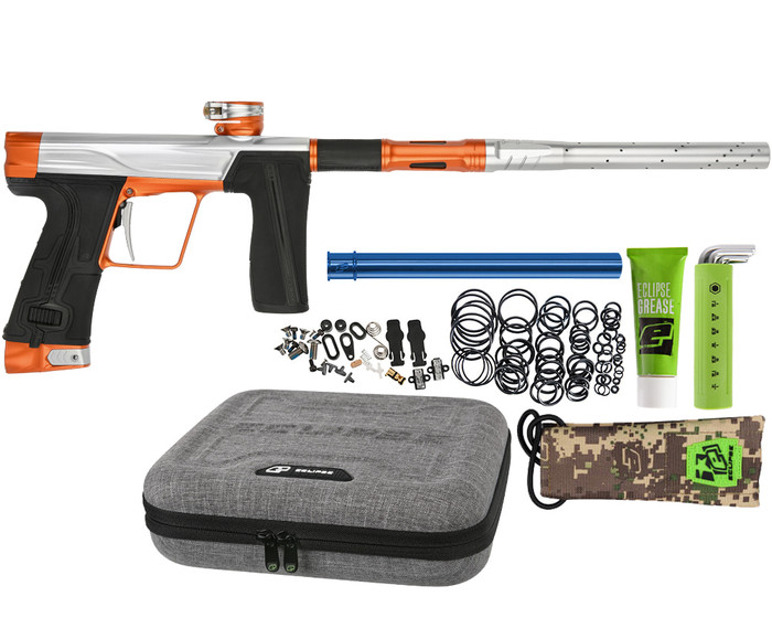 Planet Eclipse Geo R5 Paintball Gun - Silver/Orange