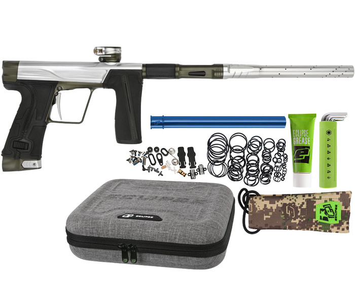 Planet Eclipse Geo R5 Paintball Gun - Silver/British Racing Green