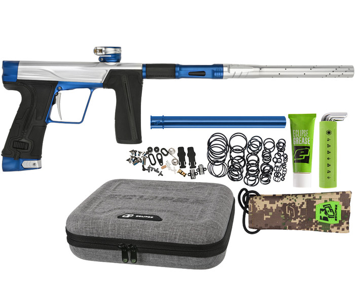 Planet Eclipse Geo R5 Paintball Gun - Silver/Blue