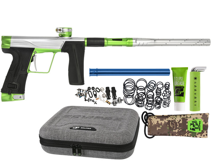 Planet Eclipse Geo R5 Paintball Gun - Silver/Apple Green