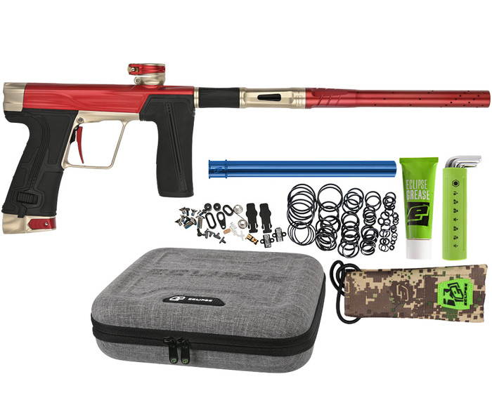 Planet Eclipse Geo R5 Paintball Gun - Red/Sandstone