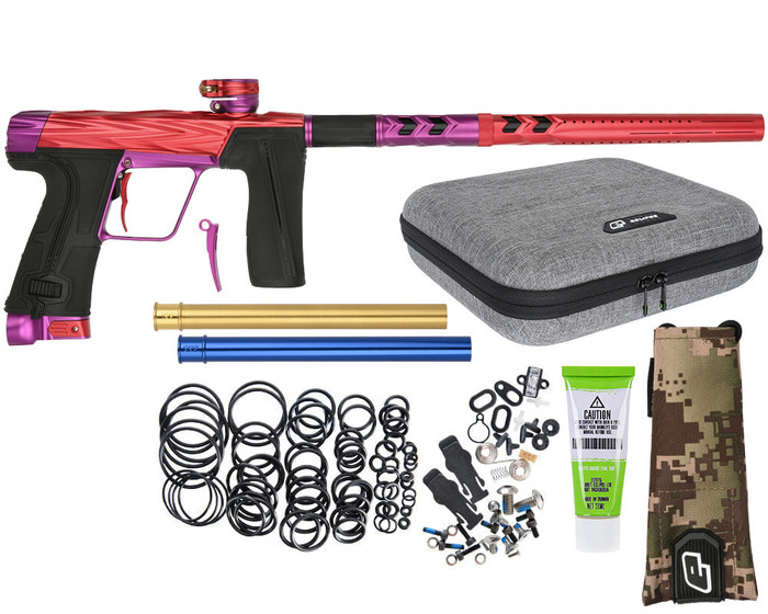 HK Army Shredder CS3 Pro Paintball Gun by Planet Eclipse - Red/Purple