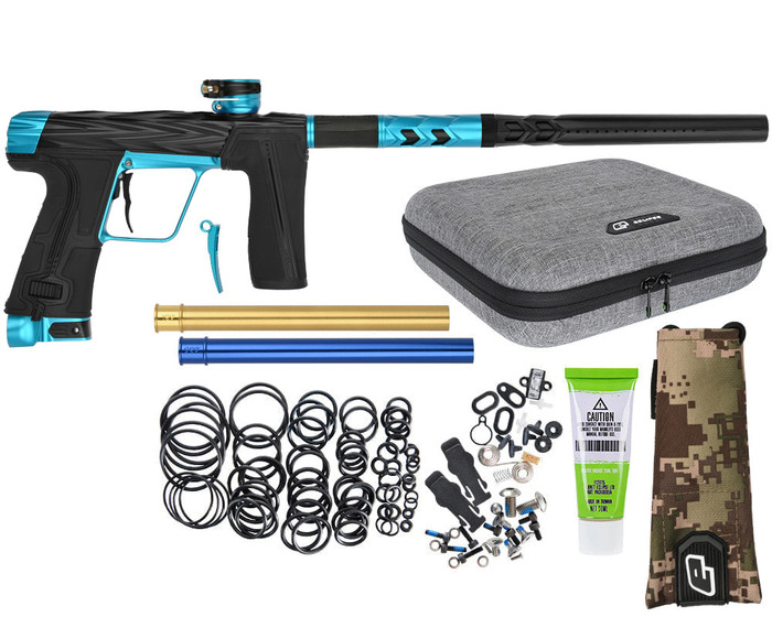 HK Army Shredder CS3 Pro Paintball Gun by Planet Eclipse - Black/Teal