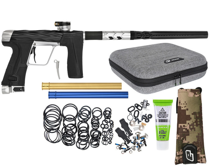 HK Army Shredder CS3 Pro Paintball Gun by Planet Eclipse - Black/Silver