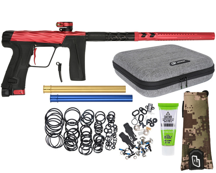 HK Army Shredder CS3 Pro Paintball Gun by Planet Eclipse - Scorch (Red/Black)