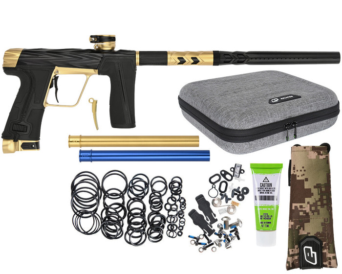 HK Army Shredder CS3 Pro Paintball Gun by Planet Eclipse - Prestige (Black/Gold)