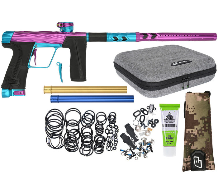 HK Army Shredder CS3 Pro Paintball Gun by Planet Eclipse - Amped (Purple/Teal)