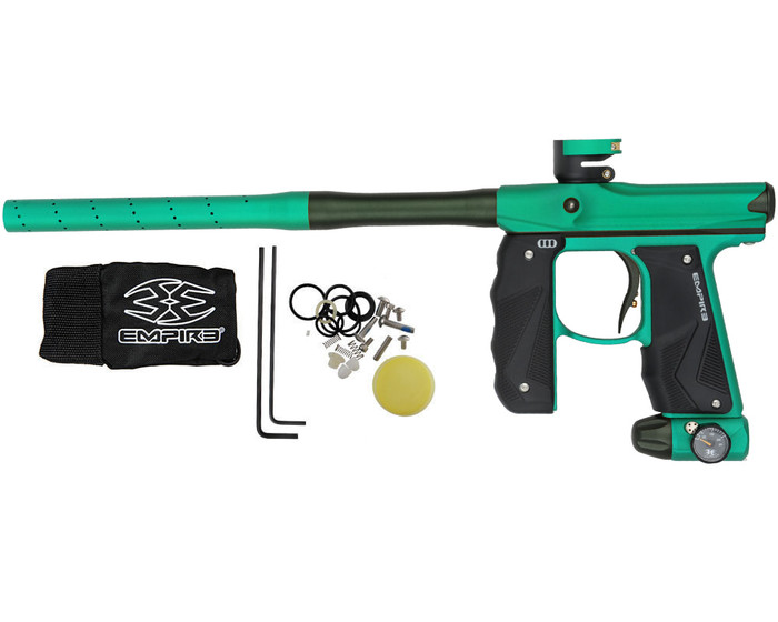 Empire Mini GS Paintball Gun w/ 2 Piece Barrel - Dust Spearmint/Dust Pine Green
