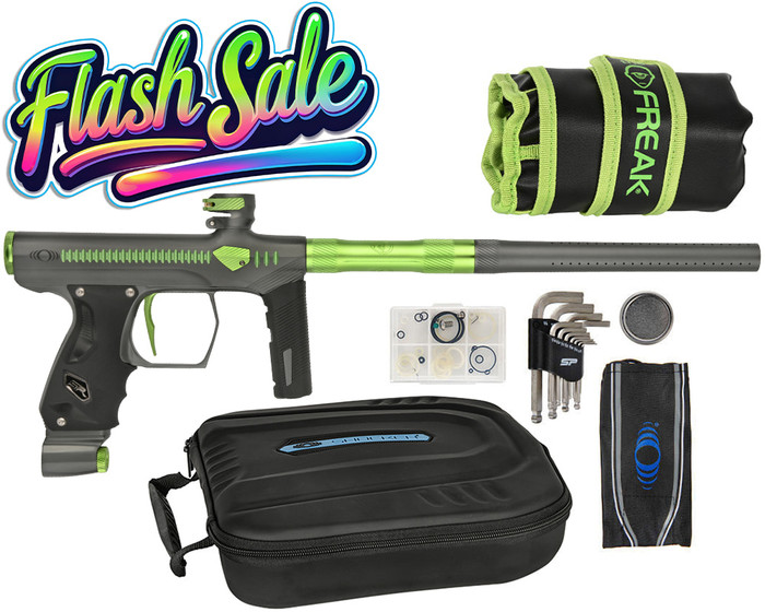 Method DLX Shocker Era Paintball Gun - Gray/Green