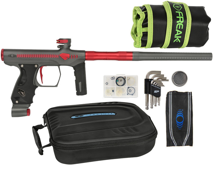 Method DLX Shocker Era Paintball Gun - Gray/Red