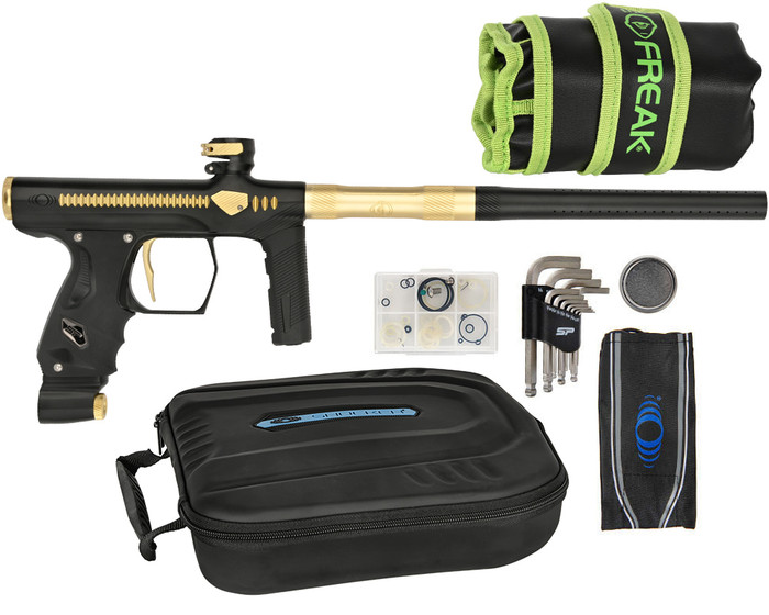 Method DLX Shocker Era Paintball Gun - Black/Gold